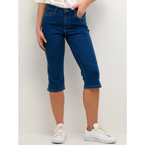 Kaffe Jeans kratke hlače KAvicky 10505521 Modra Slim Fit