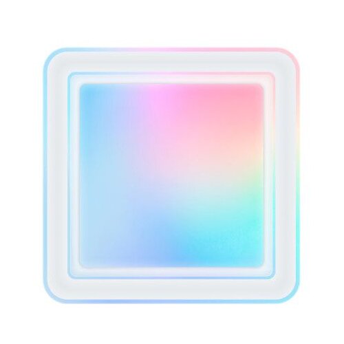Ksix SmartLED Celeste stropna svjetiljka, 48,5x48,5x9 cm, zvučnik, RGBIC + CCT Slike