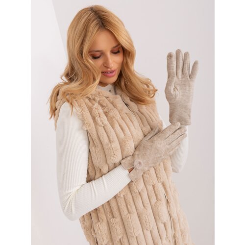 Wool Fashion Italia Gloves-AT-RK-239506.98-beige Cijene