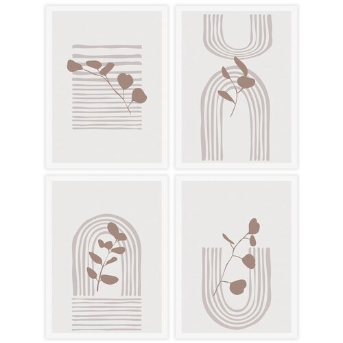 Casa Selecci&amp;oacute;n Slike u setu 4 kom 30x40 cm &amp;ndash; Slike