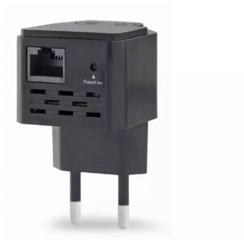 Gembird WNP-RP300-03-BK bridge/repeater Network repeater 300 Mbit/s Black Cene