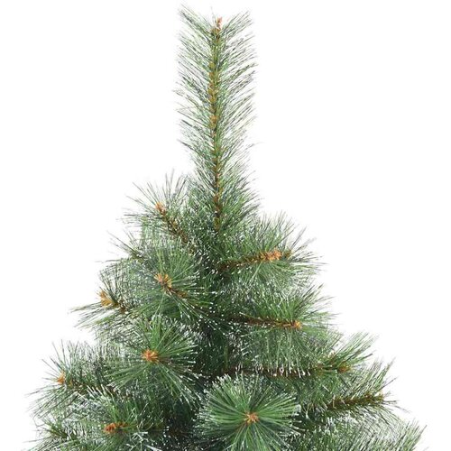 VidaXL Umjetno božićno drvce s stalakom Zelena 180 cm PE i PVC Slike