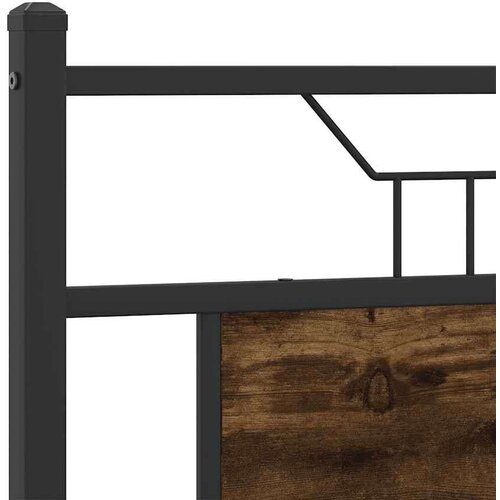 vidaXL Okvir kreveta bez madraca boja hrasta 140 x 190 cm drveni Cijene