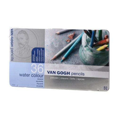 Royal Talens van gogh olovke vodene boje metalni set 36k ( 690331 ) Slike