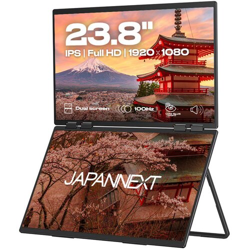  JAPAEXT JN-DMD-IPS238F-C4 computer monitor 60.5 cm (23.8) 1920 x 1080 pixels Full HD LCD Black Cene