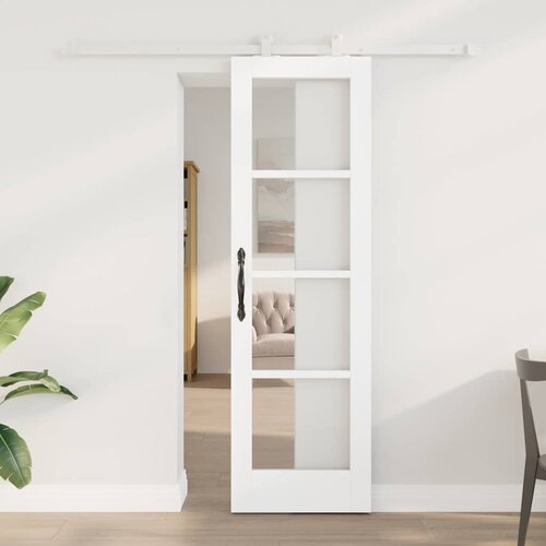  Klizna vrata ORKDAL 61 x 198,5 cm Masivna borovina i staklo Cijene