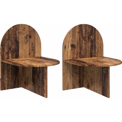  Noćni ormarić 2 pcs Staro drvo 48 x 49 x 65 cm Cene