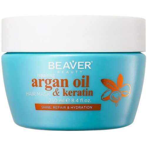 Beaver Maska za popravak kose s arganovim uljem i keratinom 250 ml Cijene