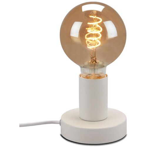 BRILONER 7023-016 - Stona lampa TEEPU 1xE27/10W/230V bela Slike