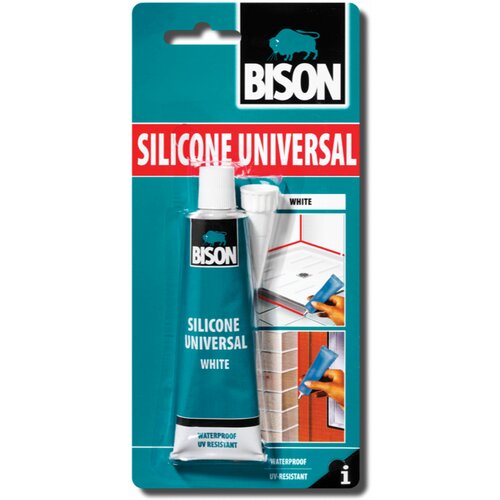 Bison silicone universal white crd 60 ml 101125 Slike