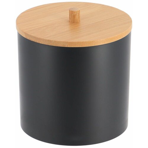 Tendance kutija za vatu 7,5X10 cm bambus/ps crna 6785237 Cene