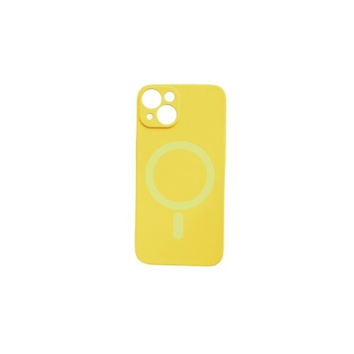  Magsafe Color iPhone 15, Yellow Silikonska Maska Slike