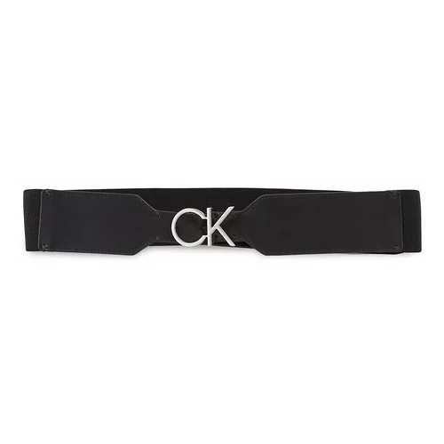 Calvin Klein Ženski pas Re-Lock Waist Belt 50Mm K60K611104 Črna