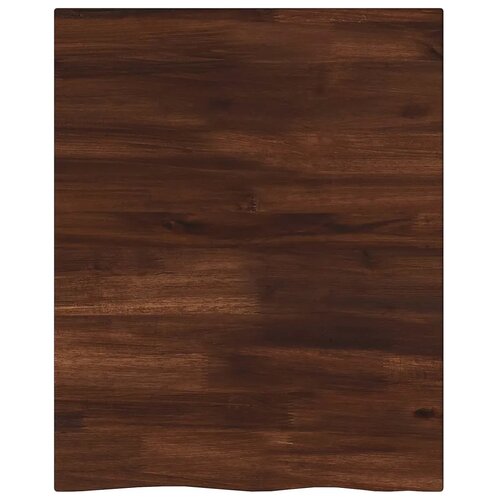  Pravokutni stolni vrh 60 x 60 x 3 cm Četvrtasti - Tamno smeđa 60 x 60 x 3 5 cm Živi rub 1 strana Slike