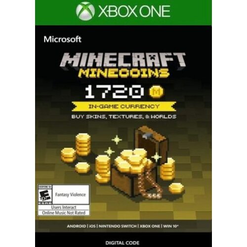  minecraft: minecoins pack: 1720 coins (xbox one) xbox live key global Cene