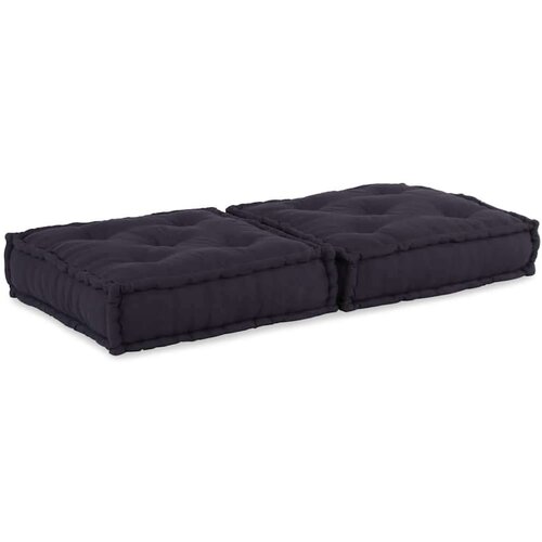 VidaXL Modularna torbica Antracit 70x70x36 Tkanina Slike
