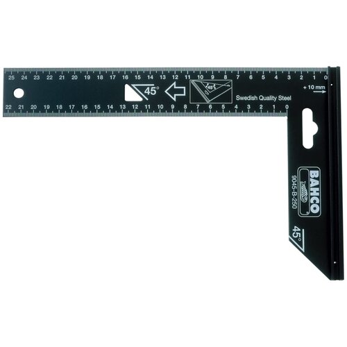 Bahco Precizni čelični kutnik 9045-B-250 Tvornički standard (vlastiti) Slike
