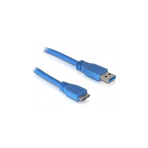 Delock Kabel USB 3.0 A-B mikro 1m moder 82531 Cene