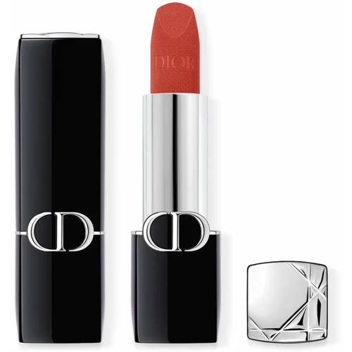 Dior Rouge dolgoobstojna šminka polnilna odtenek 228 Mythique Velvet 3,5 g