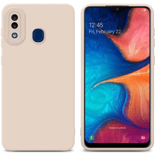  case, združljiv s samsungom v fluid cream - zaščitni pokrov iz fleksibilnega silikona tpu, (20603551) Cene