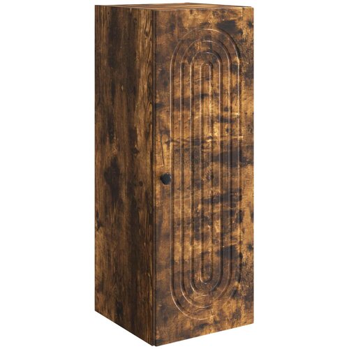 vidaXL Ormar za montažu na zid Dimljeni hrast 33 x 34 5 x 90 cm - Dimljeni hrast 33 x 34 5 x 90 cm Cene