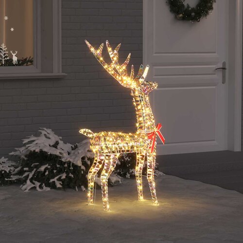  3D Ruzvelt 140 LED lampica Topla bijela 128 cm PET Cijene