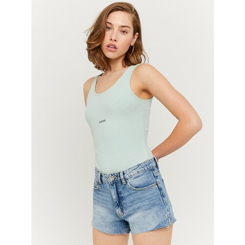 TALLY WEiJL Blue Denim Shorts - Women Cene