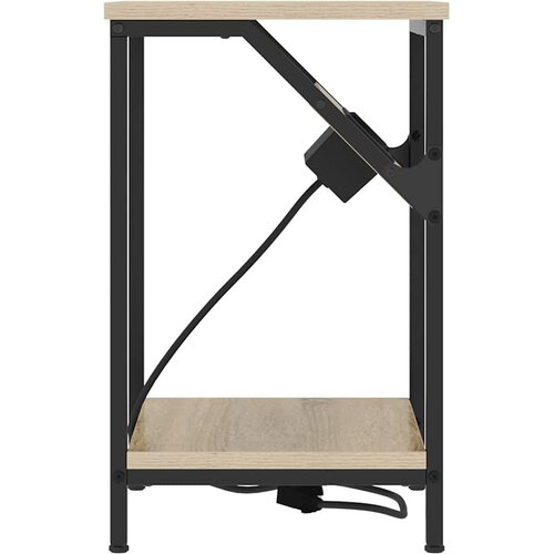  Noćni ormar 2 pcs Sonoma hrast 38 x 30 x 48 cm Slike