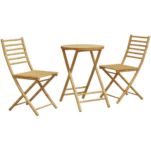  3-dijelni bistro set od bambusa Cijene
