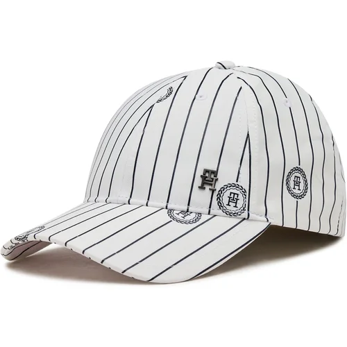 Tommy Hilfiger Kapa s šiltom Monogram Varsity Aop Cap AM0AM12247 Ecru Aop YBL