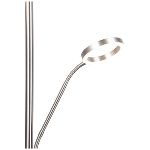  LED stoječa svetilka v srebrni barvi (vi&amp;scaron;ina 180 cm) Willis &amp;ndash; Slike