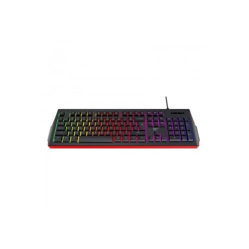 Havit KB866L - gaming keyboard (black and red) Slike