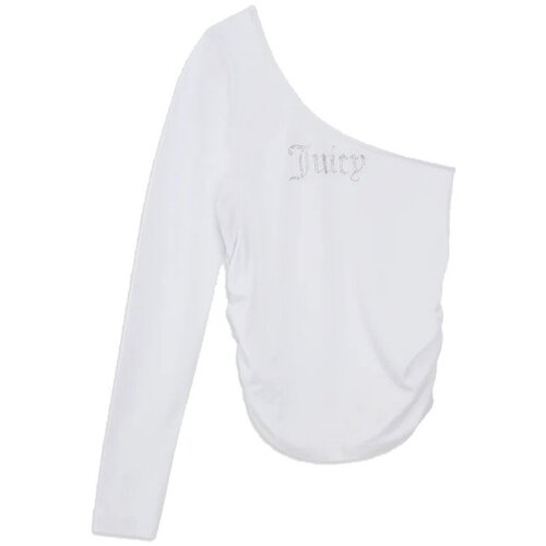 Juicy Couture Majice & Polo majice NELLA ASYMMETRIC LS Bela Cene