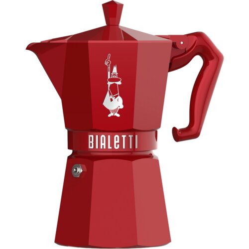 Bialetti Exclusive Moka Express - rdeča - 6 skodelic Cene