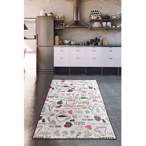 Conceptum Hypnose hot drinks multicolor hall carpet (80 x 200) Slike