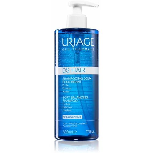 Uriage ds hair soft balancing shampoo šampon za vse vrste las 200 ml unisex