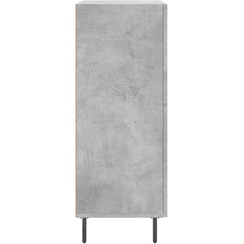  Komoda siva boja betona 69,5x34x90 cm od konstruiranog drva Slike