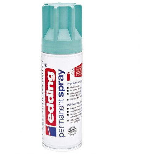 Boja AKRILNA U SPREJU 200ML PERMANENTNA EDDING 5200934 TIRKIZNA Slike