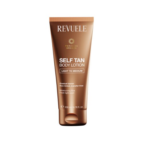 Revuele samoporjavitveni losjon za telo - Self Tan Body Lotion - Light To Medium Cene