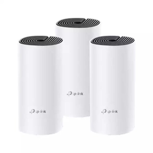 TP - LINK TP-Link Wi-Fi Whole Home Mesh sistem Deco M4(3-PACK) AC1200/867Mbps/300Mbps/2xGLAN/2 Interne antene Cene