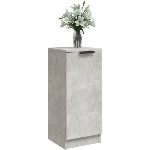  Komoda siva boja betona 30 x 30 x 70 cm od konstruiranog drva Slike