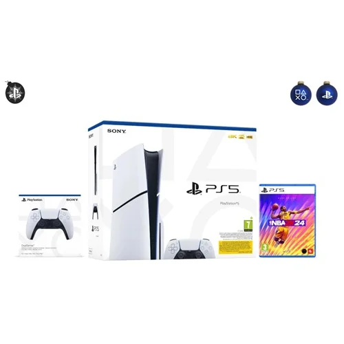  AKCIJA - PLAYSTATION 5 SLIM D CHASSIS + PS5 DUALSENSE + NBA 2K24