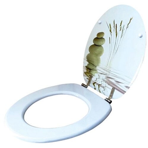 Conart wc daska, lakirani medijapan, dezen pond, inox šarke Cene