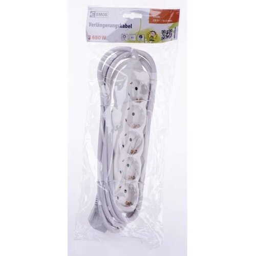 Prenosna prikljucnica 1,5m 5U sa prekidacem 3 x 1mm2 Slike