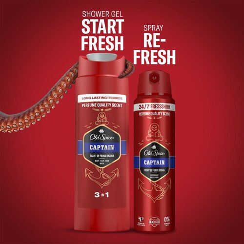 Old Spice Captain Gentleman Set darilni set za mo&amp;scaron;ke Slike