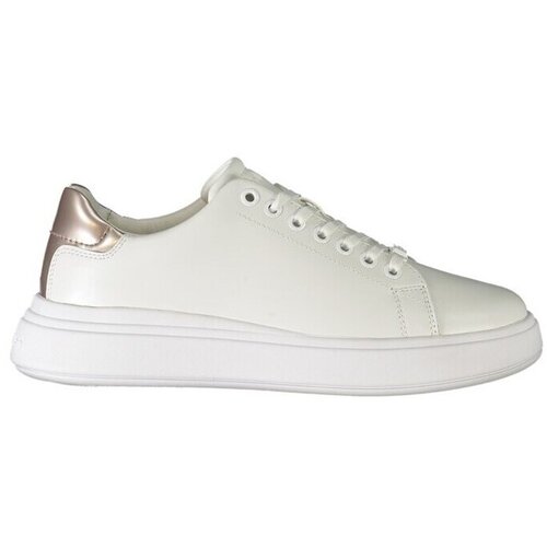 Calvin Klein Superge Cupsole Lace Up Leather HW0HW01987 White/Crystal Gray 02Z Cene