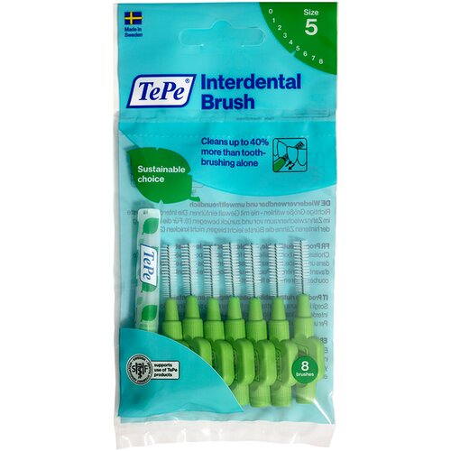 TEPE SWEDEN Original Interdentalne četkice Zelene vel. 5 / 0,8 mm - vrećica 8 kom Cene