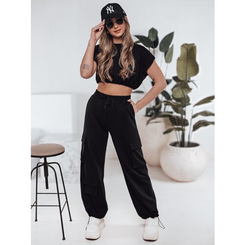 DStreet Komplet damski CHICBASE czarny Slike