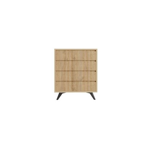 Woody Fashion Komoda Suvera 70x86x40cm Hrast Slike