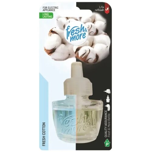 Fresh & More Dopuna za električni osveživač prostora, Cotton Fresh, 19 ml Cene